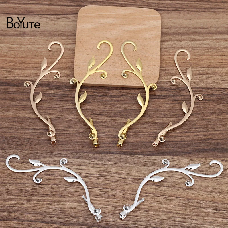 

2 пары/партия, металлические зажимы для волос, 125 мм