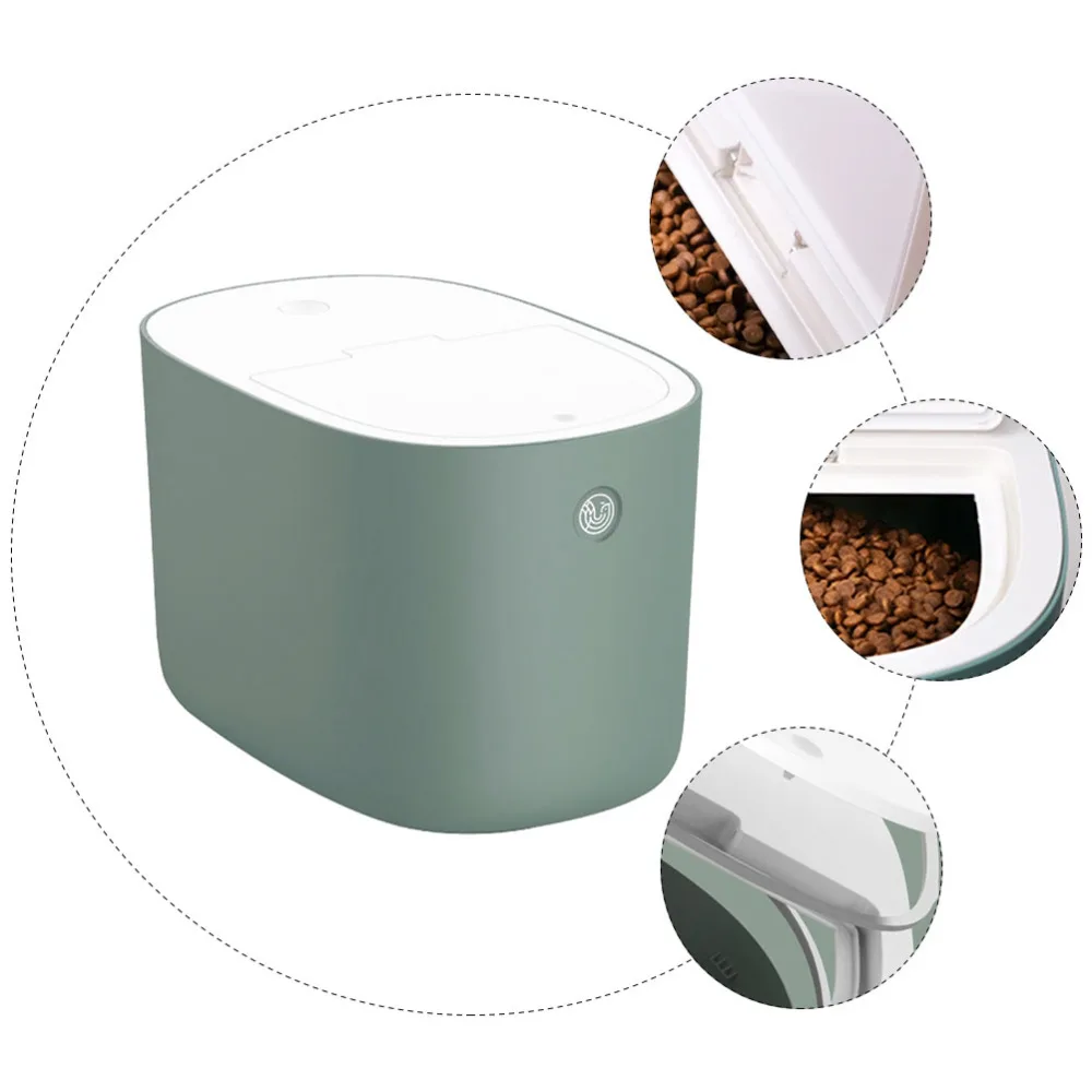 

Creative Pet Food Barrel Sealed Pet Food Bucket Household Cat Food Container