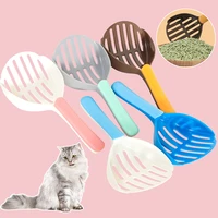 modern cat litter shovel creative pet cleaning tool plastic pooper creative hollow out cat sand scoopers use easy pet supplies