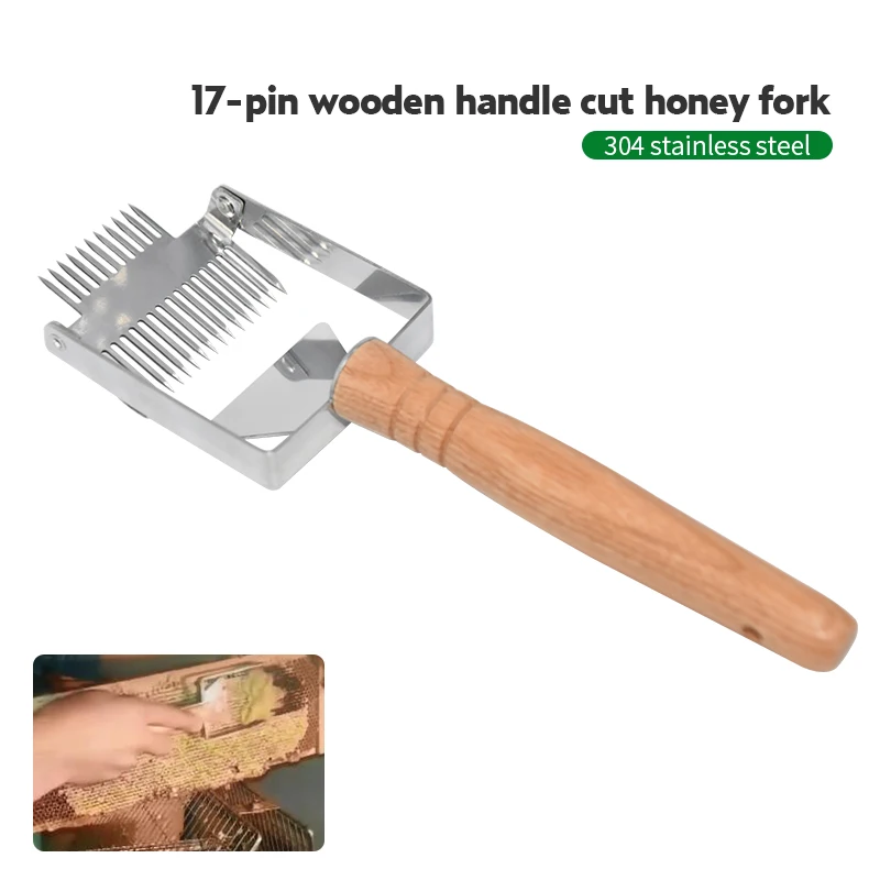 

2 в 1, скребок для пчелиного улья, из нержавеющей стали