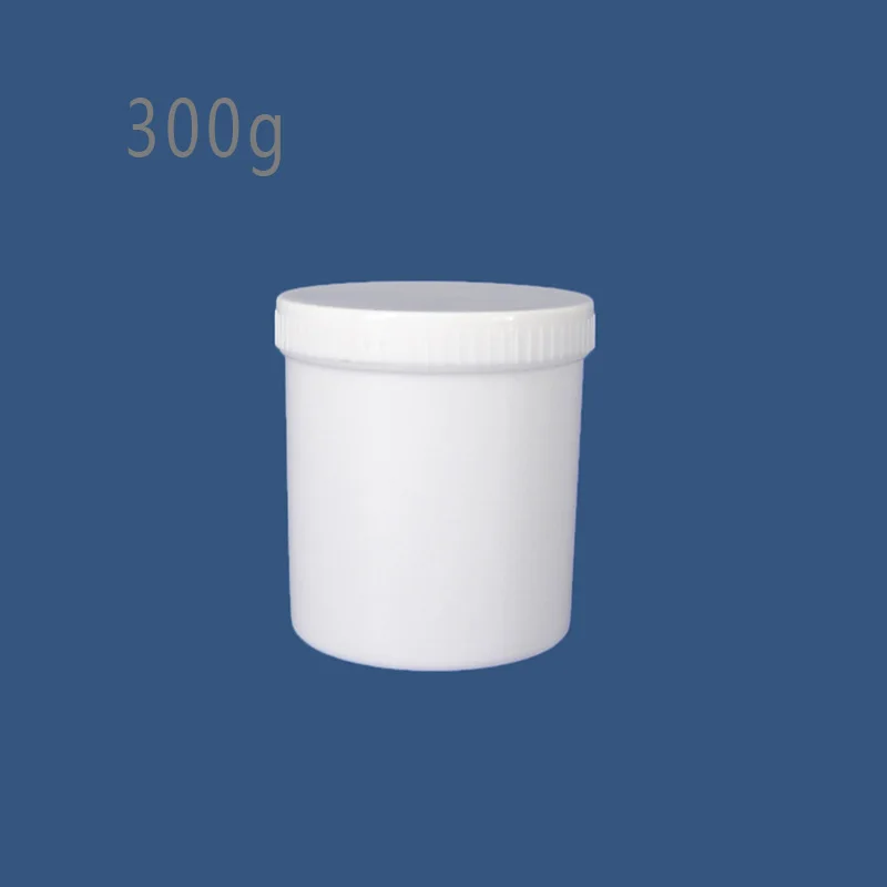 Большая белая пустая баночка для крема контейнер косметики баночки ухода за