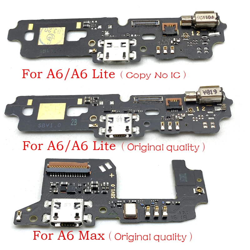 Оригинальная плата зарядного устройства для порта USB гибкий кабель ZTE Blade A6 Lite / Max