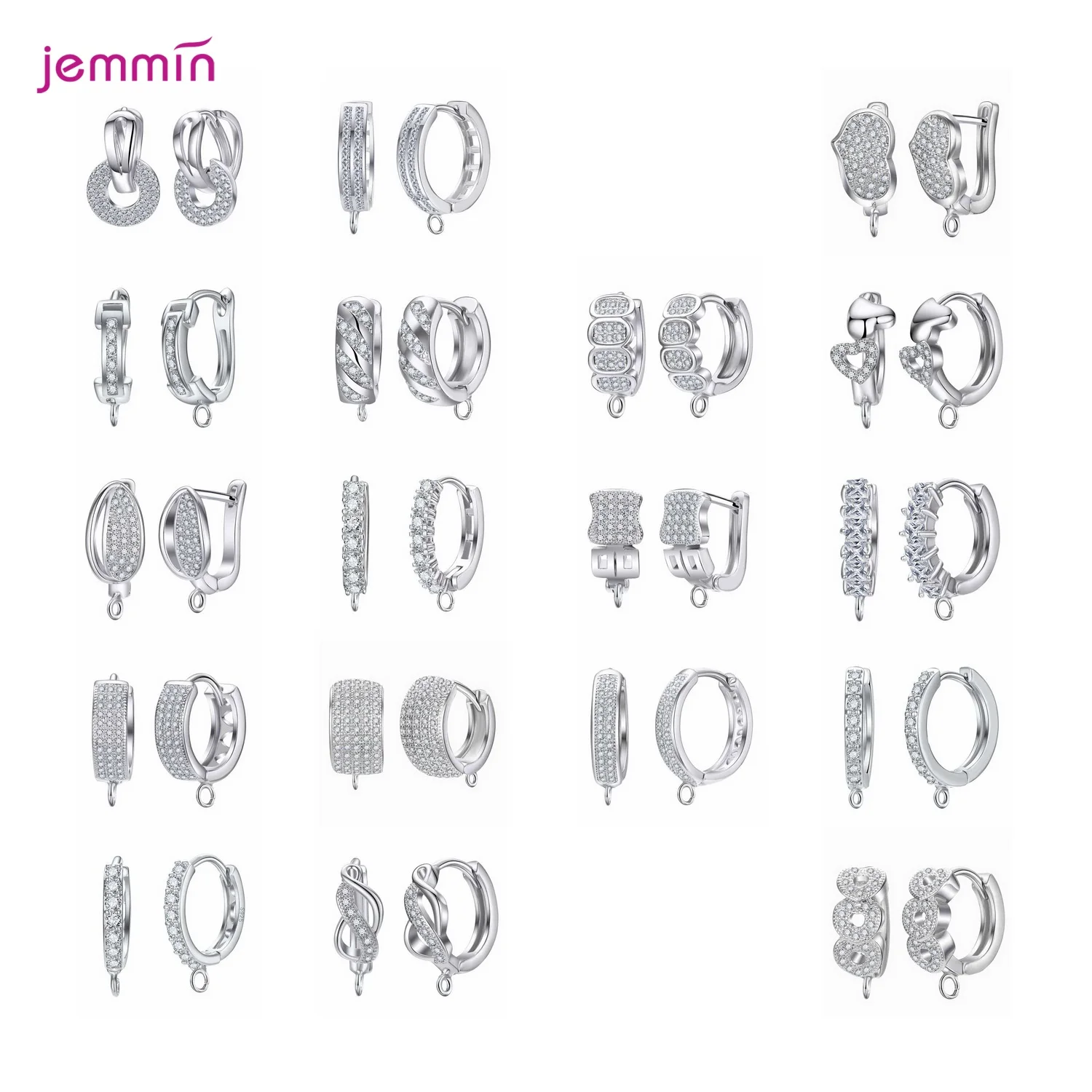 Сделай сам ювелирные изделия 925 пробы Серебряный рычаг застежка крючок