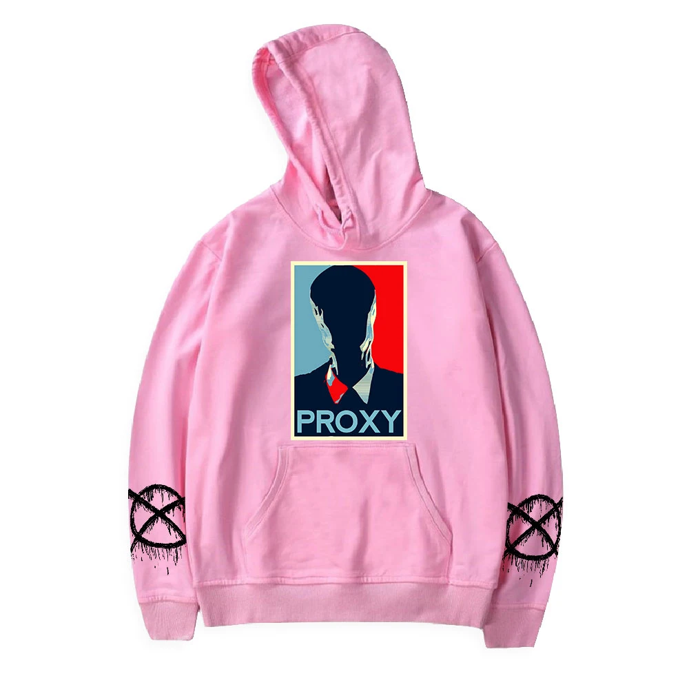 Мужская одежда мужская кавайная толстовка с капюшоном ужасная Толстовка принтом