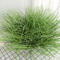 1pcs artificial plant home decor fine grass simulation leaf green party dining table bedroom decoration fake plant accessories