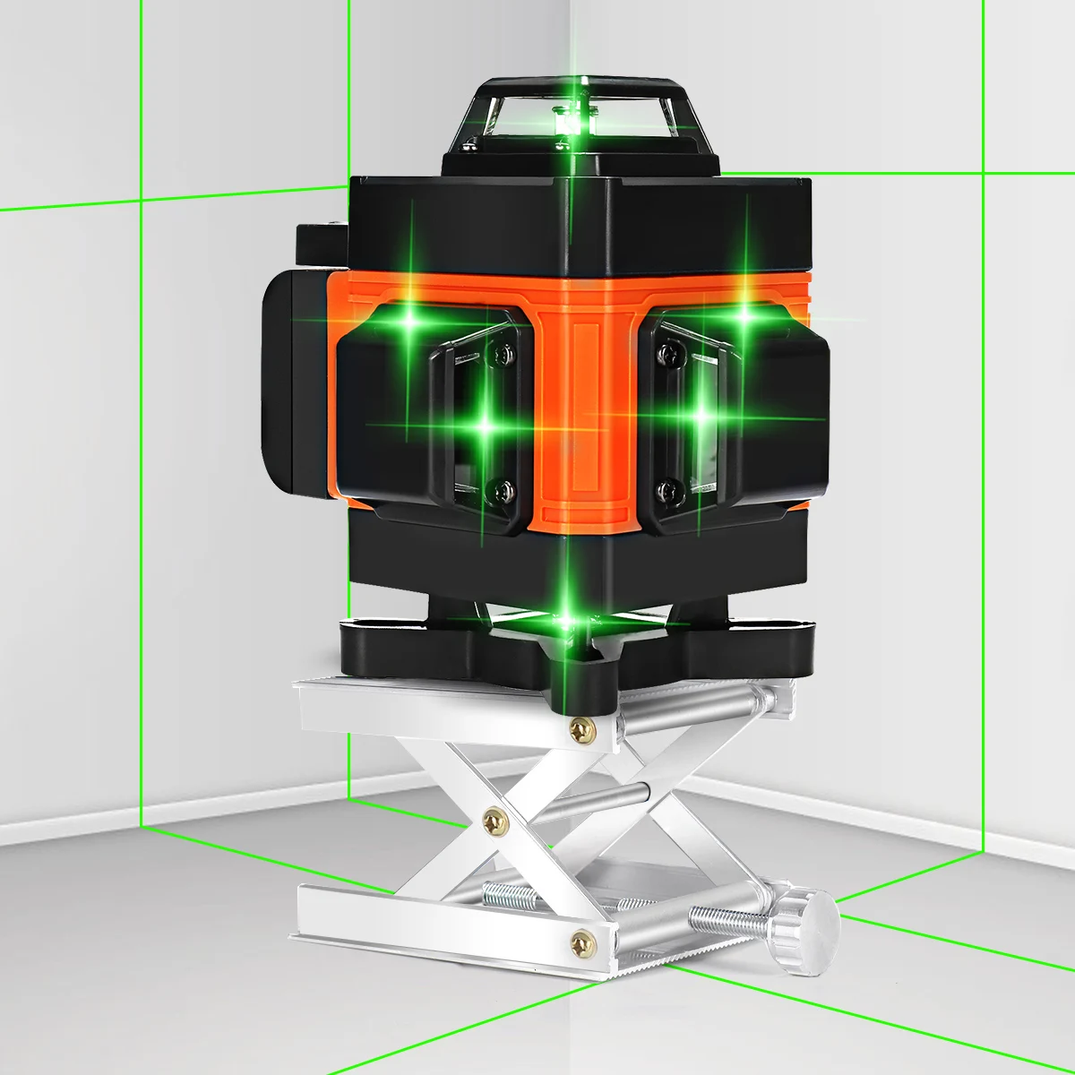 

FASGet 12/16 Lines 3D /4D Laser Level Level Self-Leveling 360 Horizontal Vertical Cross Super Powerful Green Laser Level