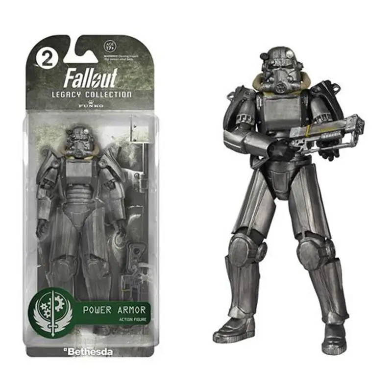 Игрушечная фигурка Fallout 4 одиночный Странник Power Armor из ПВХ экшн-фигурка для детей