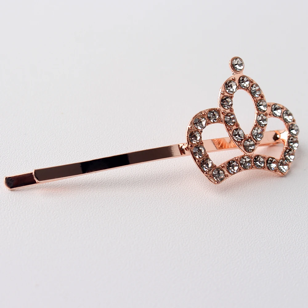 3 шт. один набор Модные женские заколки для волос милые стразы аксессуары