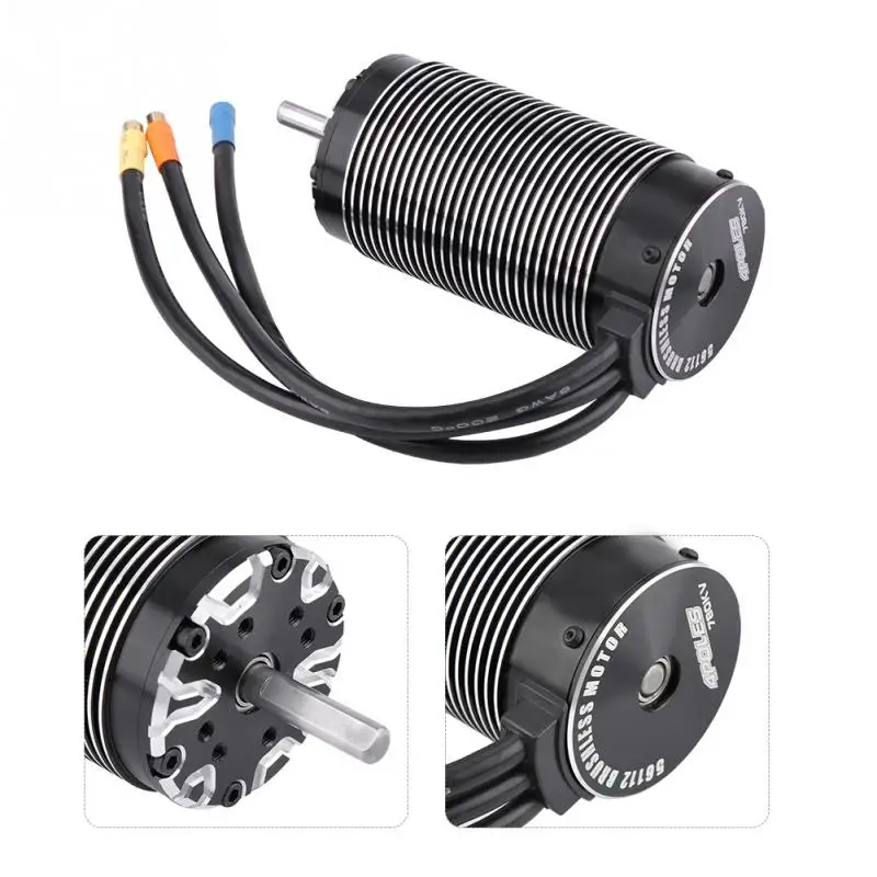 SURPASS HOBBY 56112 780KV бесщеточный двигатель для 1/5 Масштаб RC автомобиль 4 полюса 12 Слот ABEC
