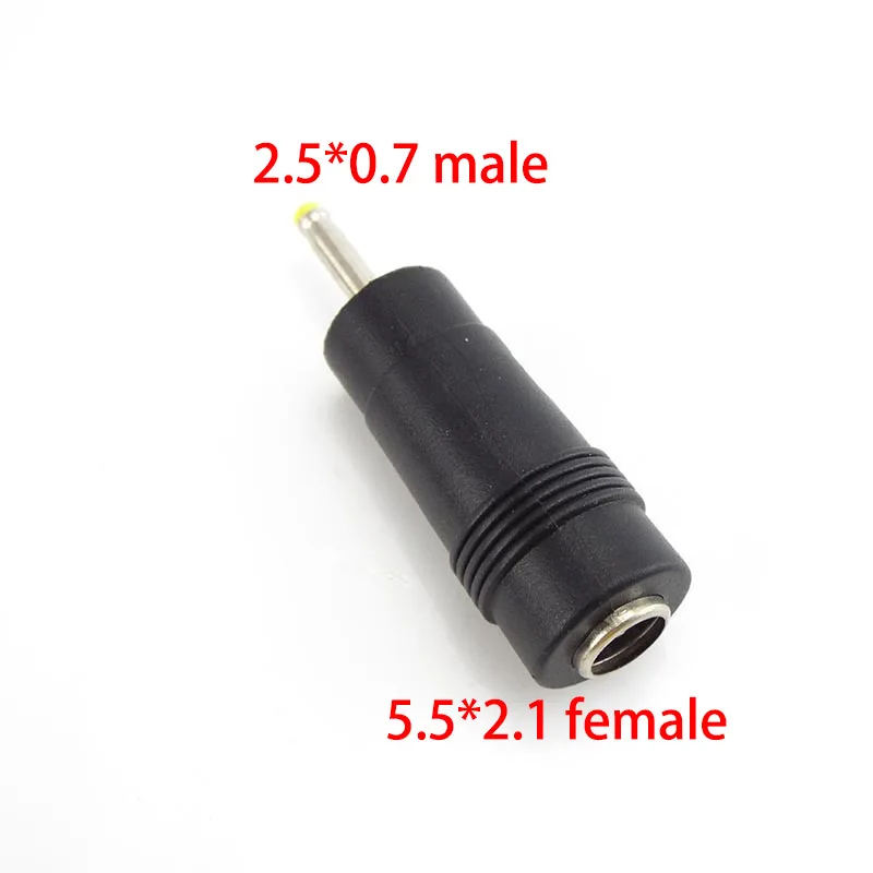 5 шт. 2.5X0.7mm до 5*2 1 мм мужского и женского пола разъемы постоянного тока Мощность