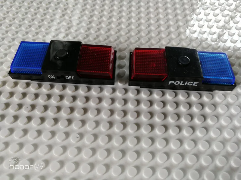 1 шт. Детский конструктор полицейская сирена|Блочные конструкторы| |