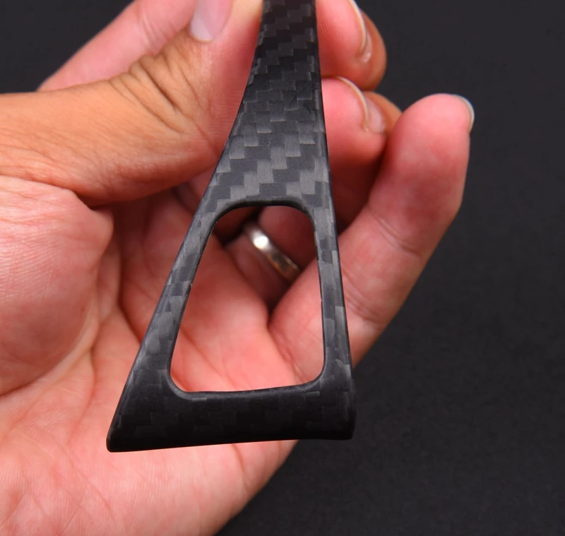 

Carbon Fiber Auto Parts Glass Window Lifting Panel Cover For Tesla Model 3 Carbon Fiber Interior Accessories Sticky