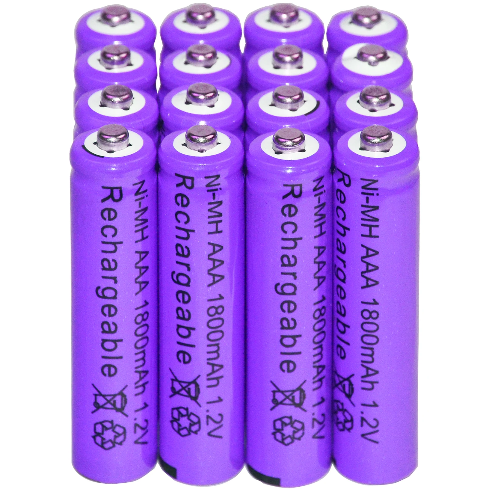 4-48 шт в упаковке новая марка AAA перезаряжаемый аккумулятор 1800 мА/ч 1 2 V Новый