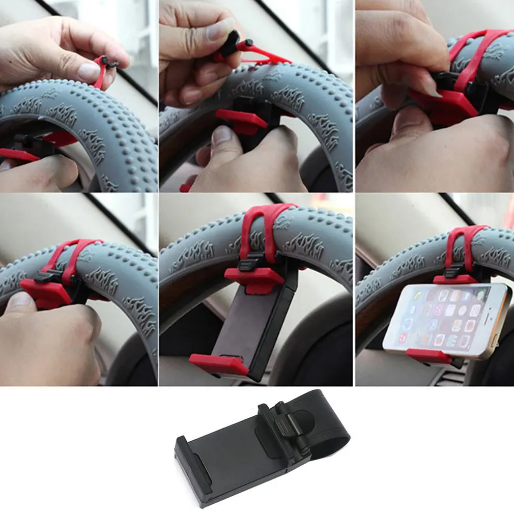 Автомобильный держатель Mini Air Vent крепление на руль для мобильного телефона