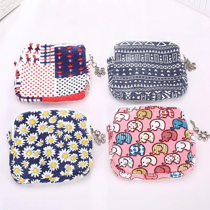 

Women Mini Cosmetic Bag Travel Sanitary Bag Zipper Makeup Pouch Portable Lipstick Bag Coin Holder Sanitary Bag Makeup Case