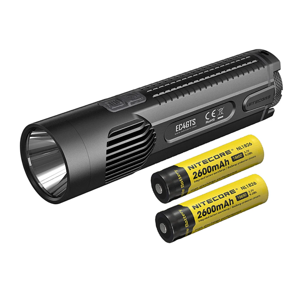 EC4GTS NL1826 NITECORE EC4GTS тактический фонарь комплект Cree XHP35 HD max 1800 люмен прожектор луч бросок 396 м Открытый Ручной фонарь - Испускаемый цвет: EC4GTS NL1826
