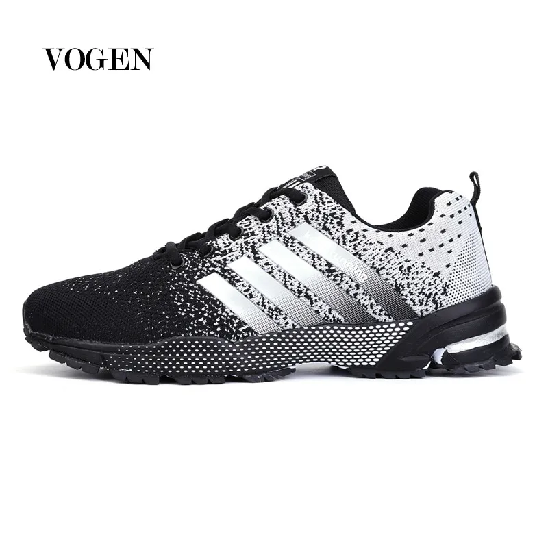 Fashion Women Men's Shoes Portable Breathable Running Shoes Sneakers Comfortable Walking Jogging Casual Shoes Big Size 35-47