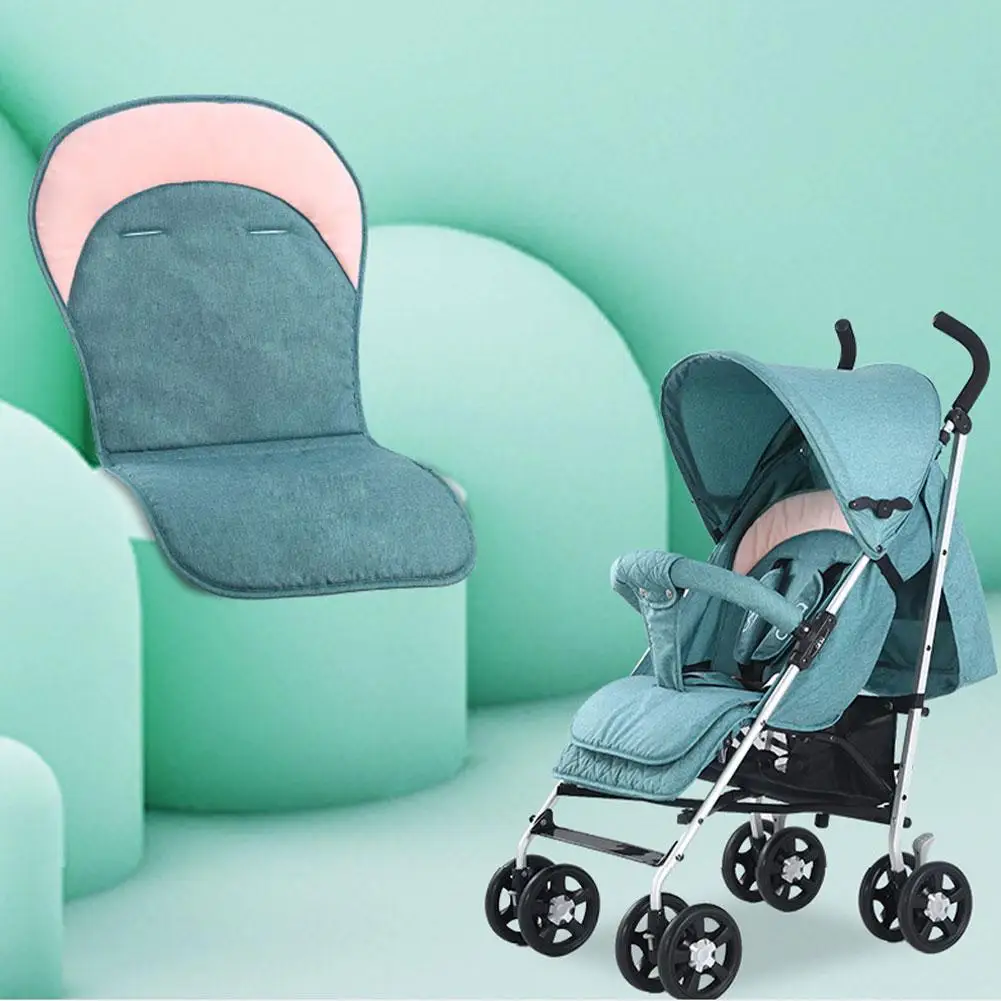 

Baby carriage mat four seasons universal cart mat cotton pad baby dining chair umbrella seat cushion autumn and winter warm