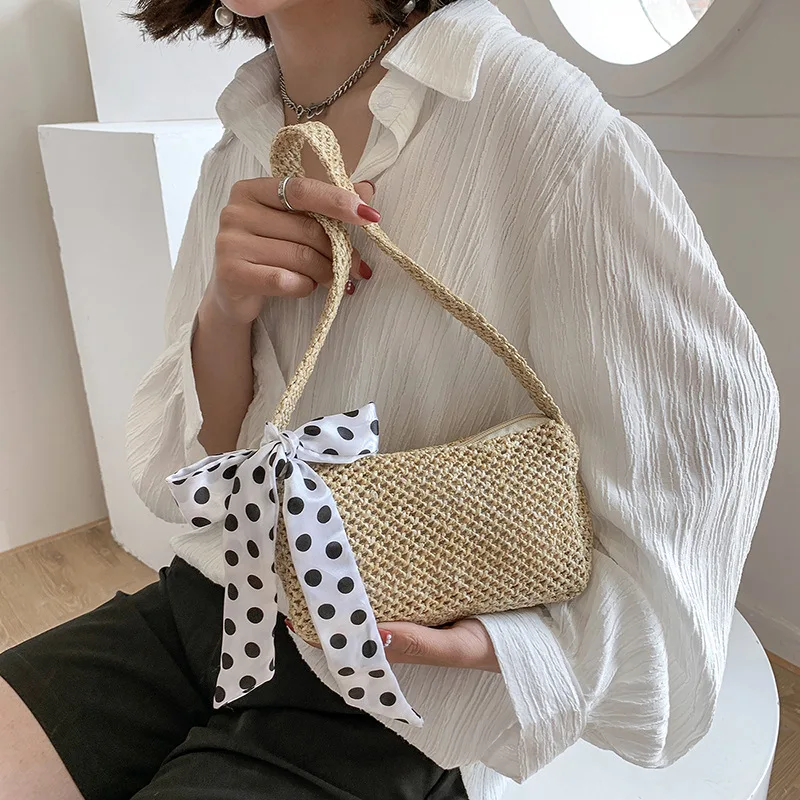women's Handbag bag designer Luxury Summer bags Women Handbag 2021 Beach Weaving Ladies Straw Bag Wrapped Beach Bag Handbags