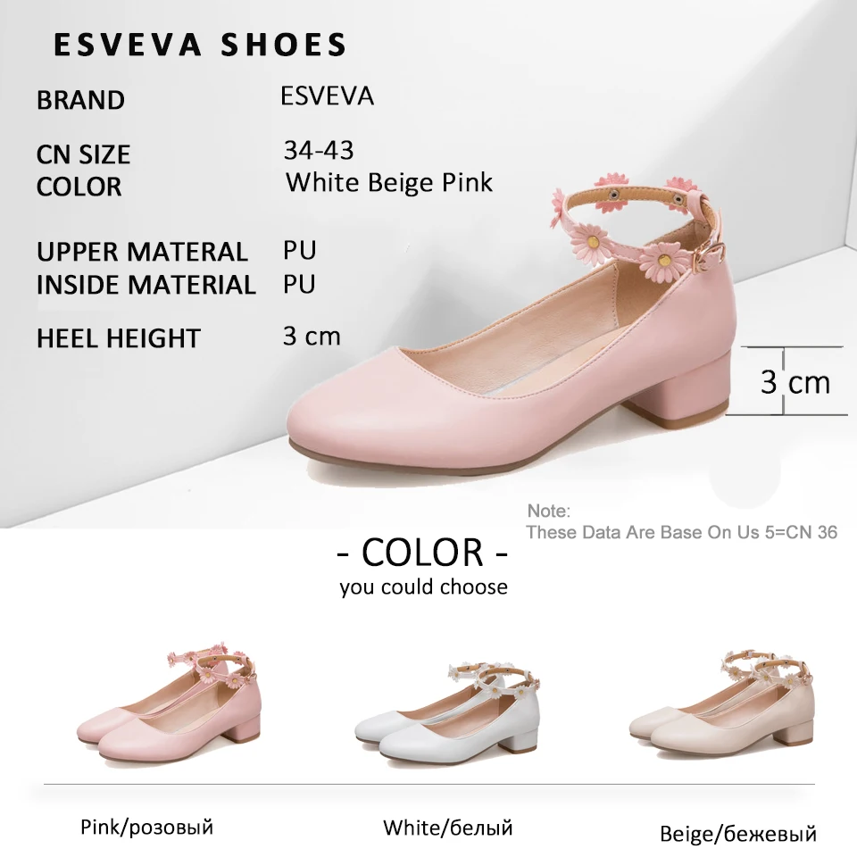 Женские туфли лодочки ESVEVA повседневные ручной работы с закругленным носком