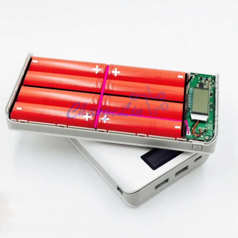 Светодиодный модуль зарядного устройства с ЖК-дисплеем 8S 5 В 1 А 2 | Электроника