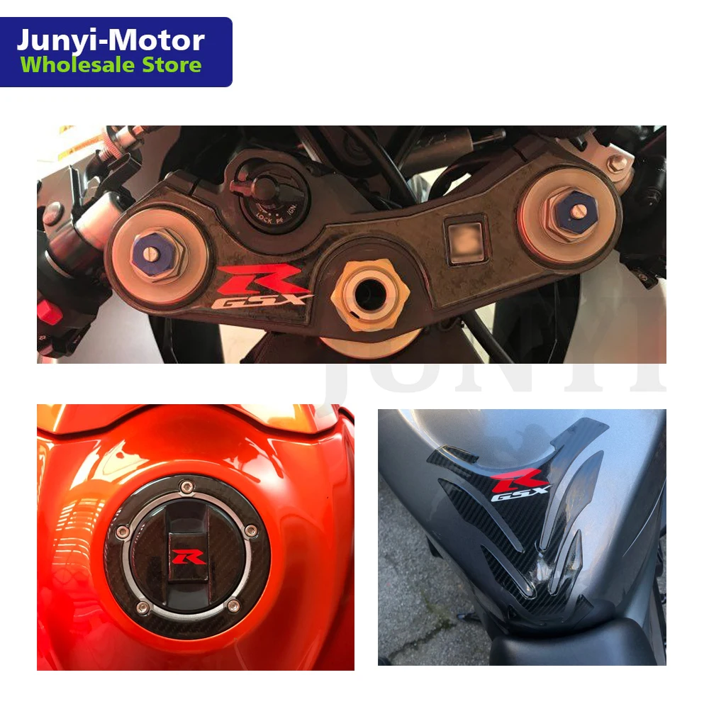 Наклейка для Suzuki GSXR1000 GSX R1000 2007 2008 K7 K8 чехол карбонового топливного бака коврик