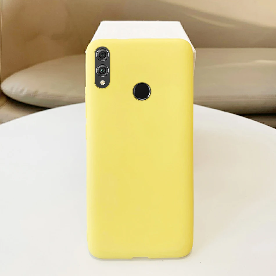 Чехол для Huawei Honor 8X Ультратонкий силиконовый матовый мягкий чехол из ТПУ 8x8 X X8