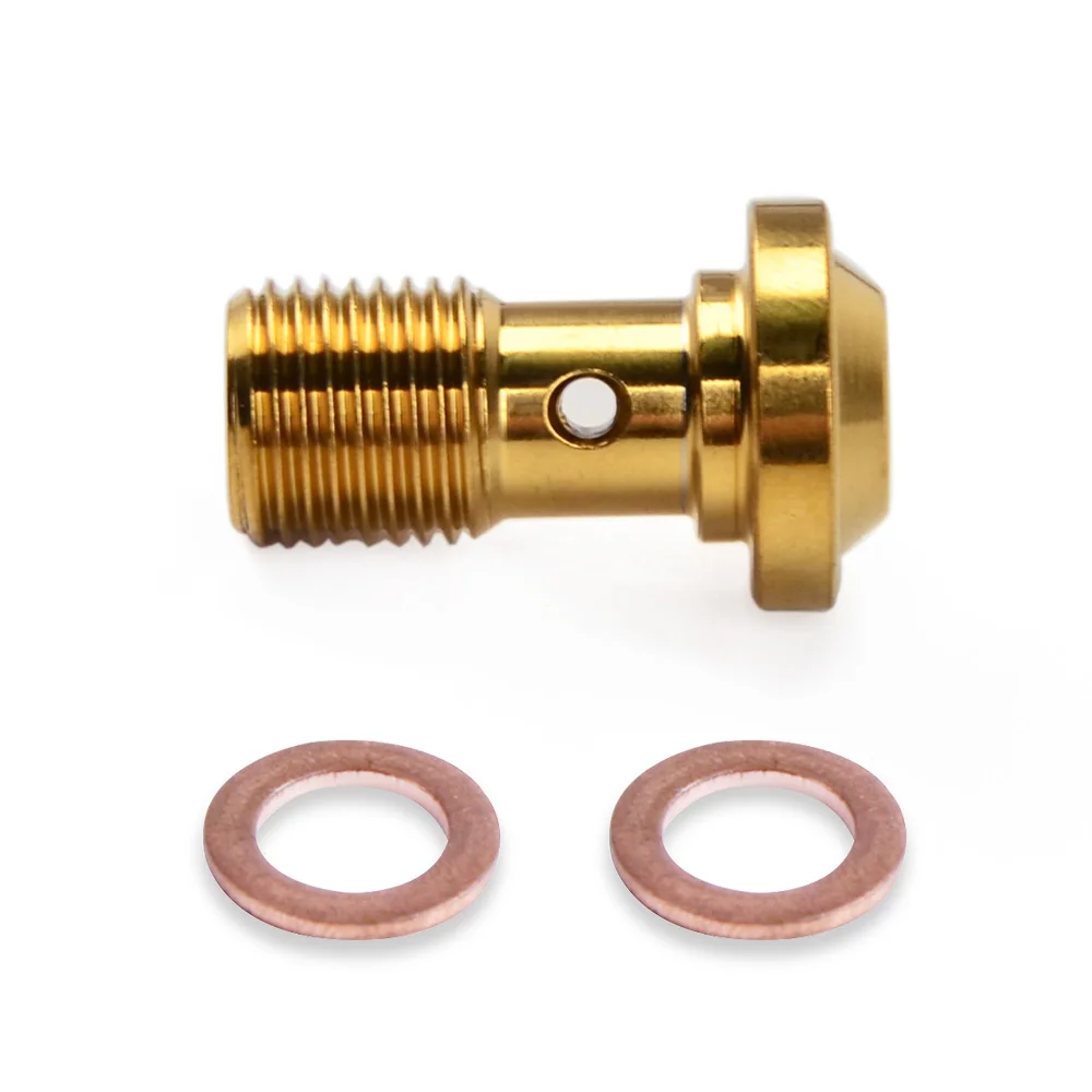 NICECNC Banjo Bolt M10X1.0X19 For Brake Hose Line Stainless Steel Single Bolts Fitting Adapter | Автомобили и мотоциклы