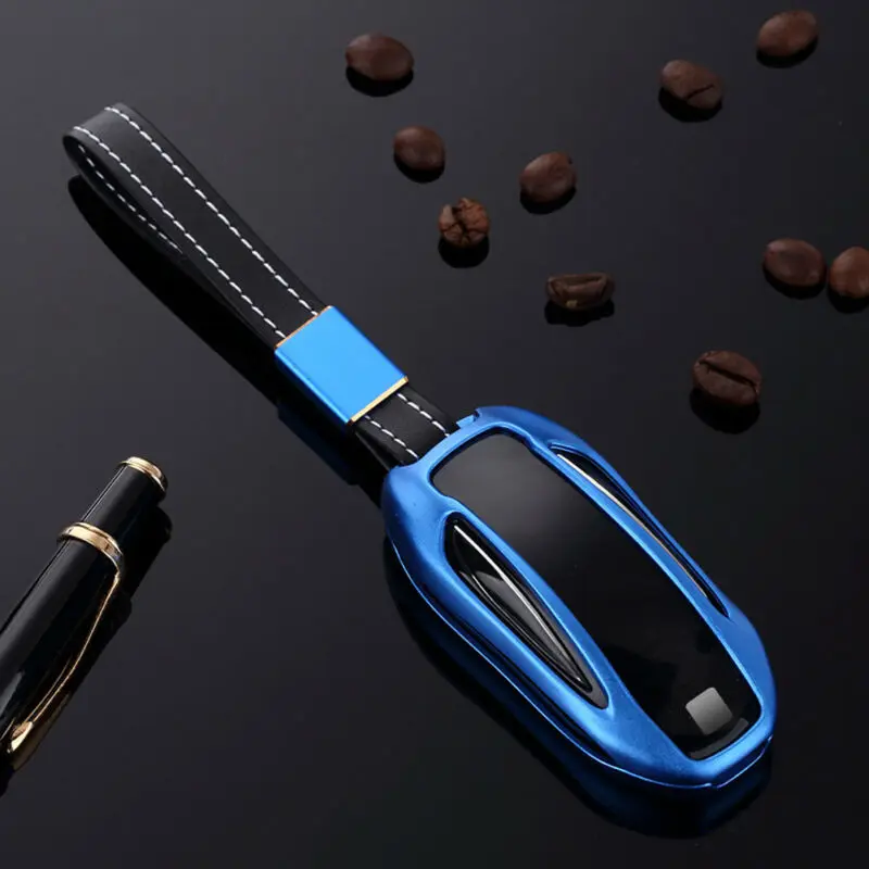 Защитный чехол для ключа автомобиля кольцо ключей из алюминиевого сплава модели