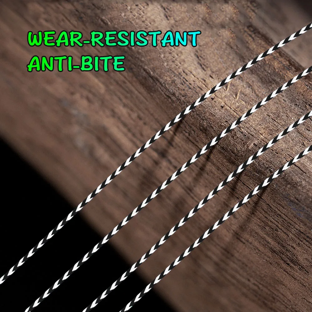 Разноцветные Черный и белый цвета крест плетеная веревка для рыбалки 300 м супер