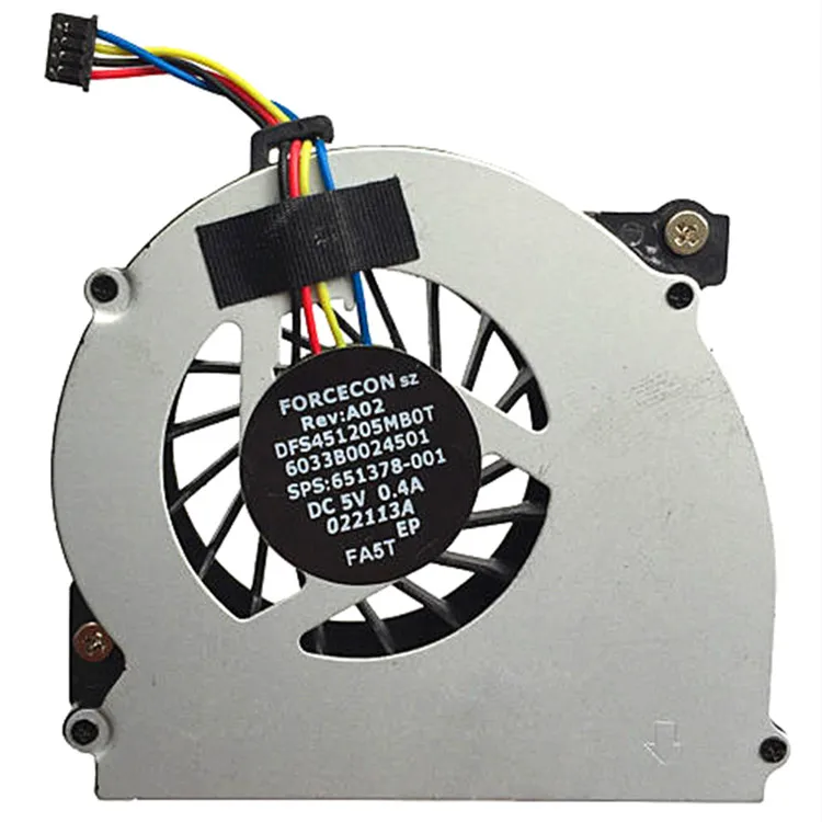 

Новая записная книжка, Процессор вентилятор охлаждения для HP 2560 2560P 2570 2570P серии тетрадь DFS451205MBOT