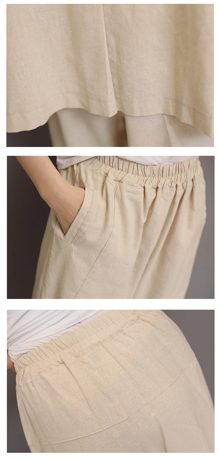 

Linen 2 Piece Set Women Vest Cotton Summer Clothes Womens Clothes Casual Vetement Femmetwo Piece Outfits Woman Suit