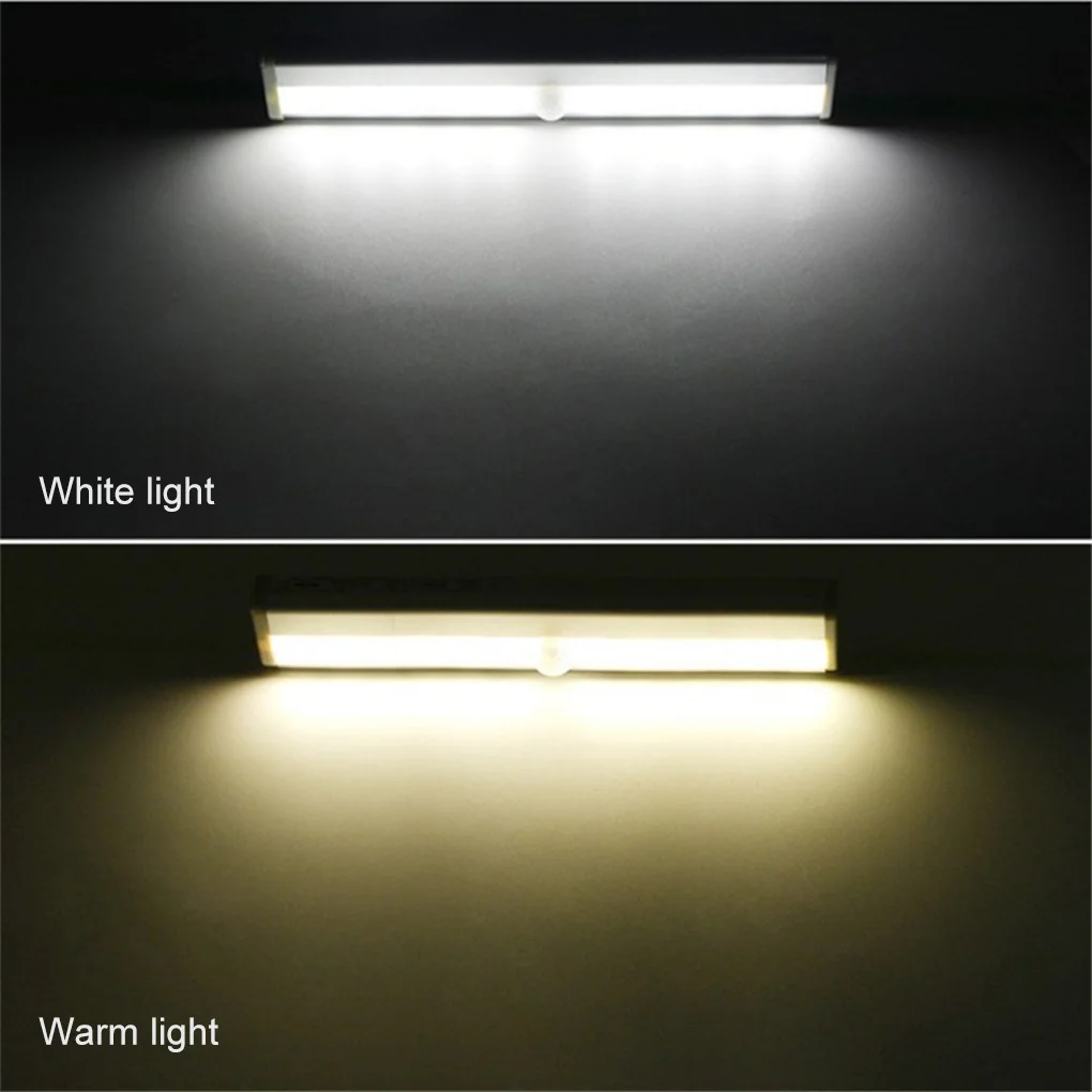 

LED Cabinet Light Motion Sensor Kitchen Lamp Bedroom Night Light For Closet Stairs Wardrobe Cupboard USB Rechargeable 500mAh 1pc