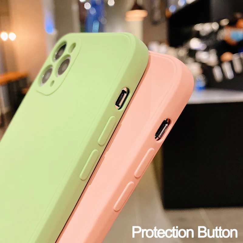 Новый чехол из жидкого силикона для телефона Samsung Galaxy A31 A42 A51 A71 S21 S20 Plus Ultra FE M31 A50S A30S