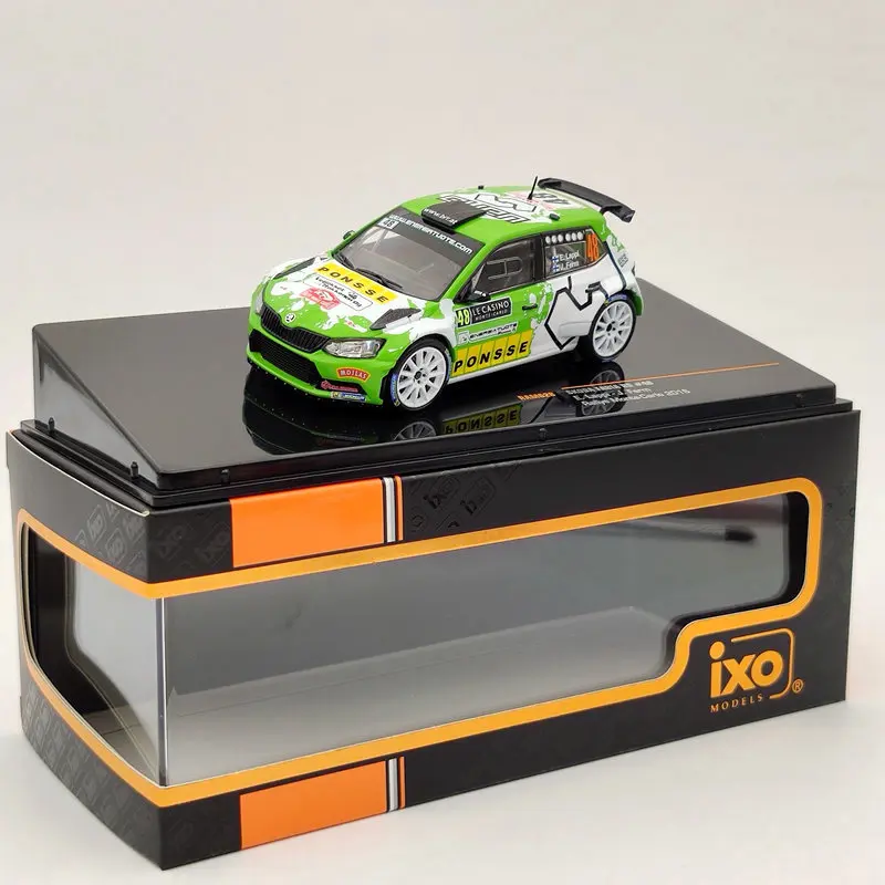 IXO 1:43 для Skoda Fabia R5 #48 Rallye Monte Carlo 2016 RAM628 Ограниченная серия литье под давлением