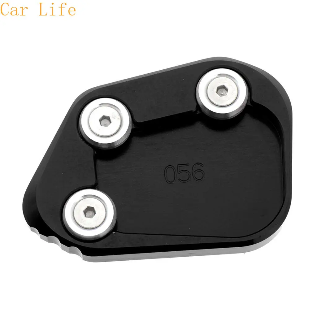 

Motorcycle Side Stand Pad Plate Kickstand Enlarger Support Extension for Honda CBR250RR 2017-2018 Aluminum Alloy