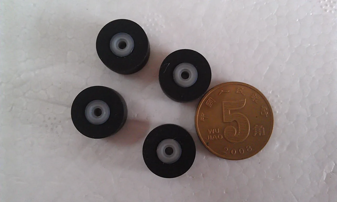 

2Pcs Thick leather 13x8x2 pressure pulley 777 9292 6060 clamp pressure pulley
