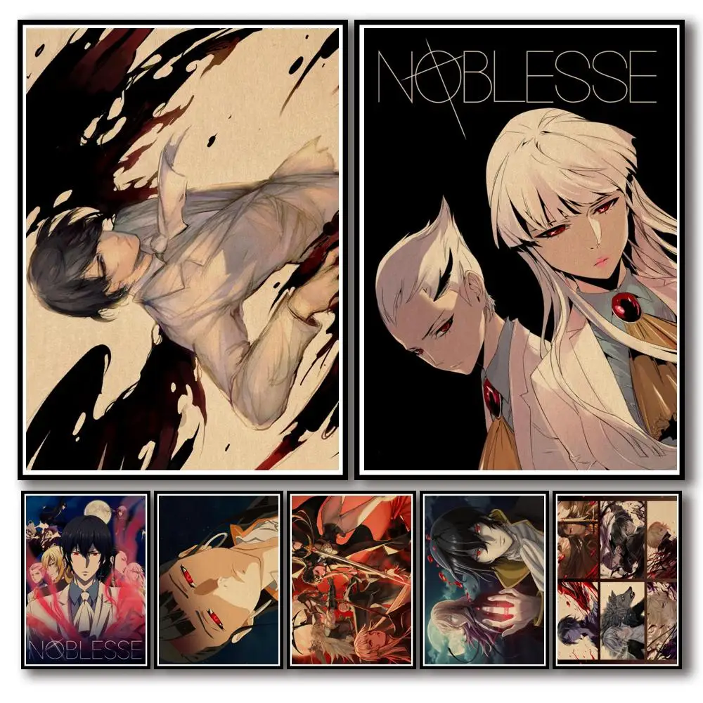 Искусственное аниме NOBLESSE Cadis.Etrama.Di.Raizel, Необычные наклейки на стену для кофейни, бара