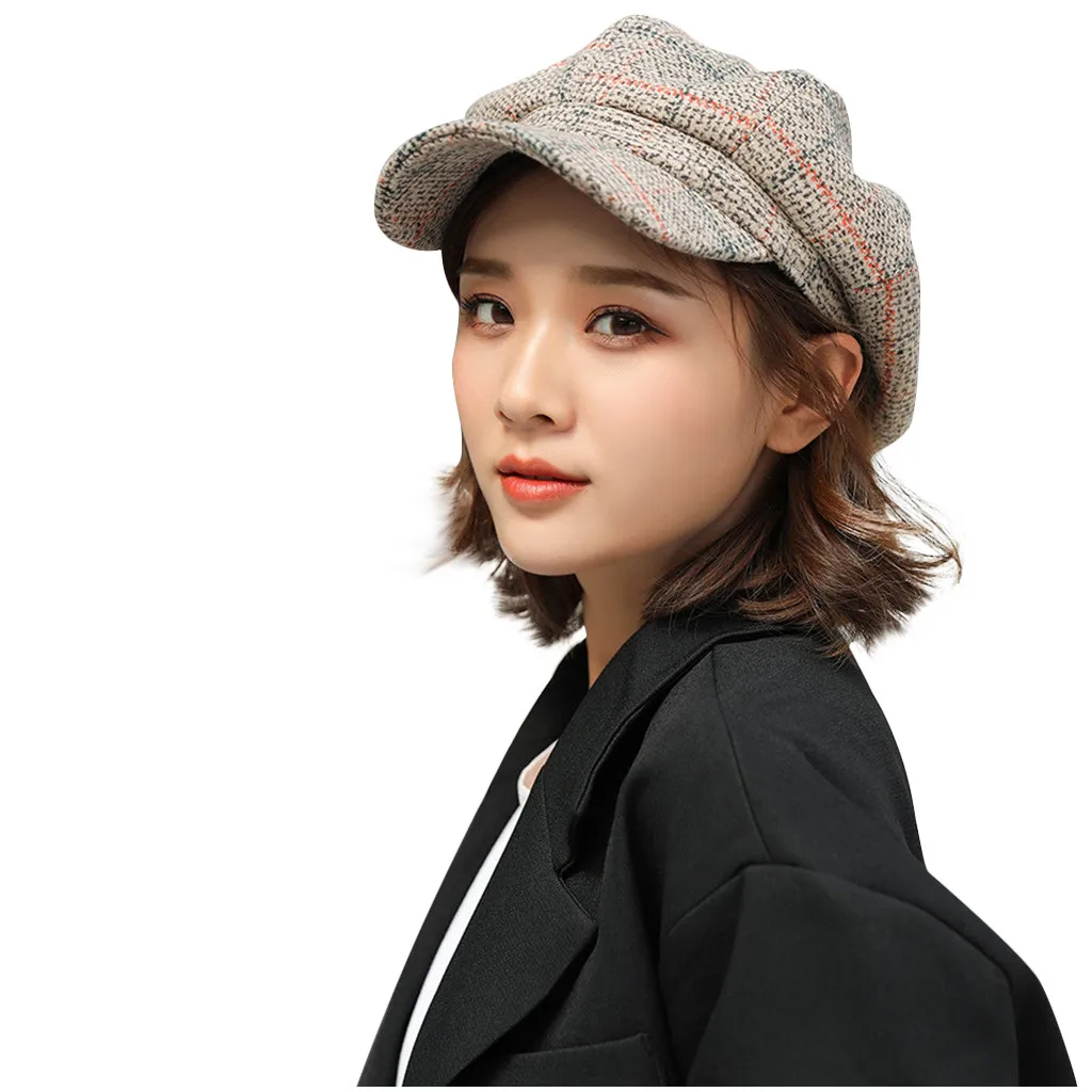 Шапки 2020 весна зима новая дамская шапка осень и теплая Мода шерсть берет