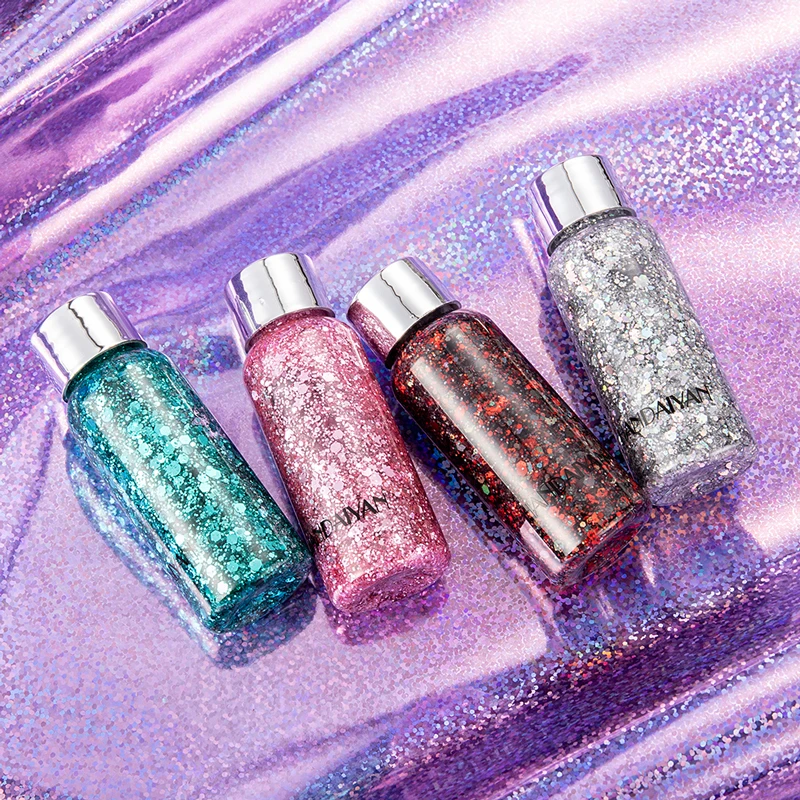HANDAIYAN 9 Colors Face Glitter Body Gel Festival Shimmer Eye Shadow Makeup Party Sequins DIY Sexy Cosmetics | Красота и здоровье