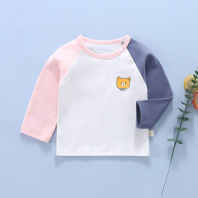 Детская футболка с короткими рукавами летняя детская Топ для малышей одежда