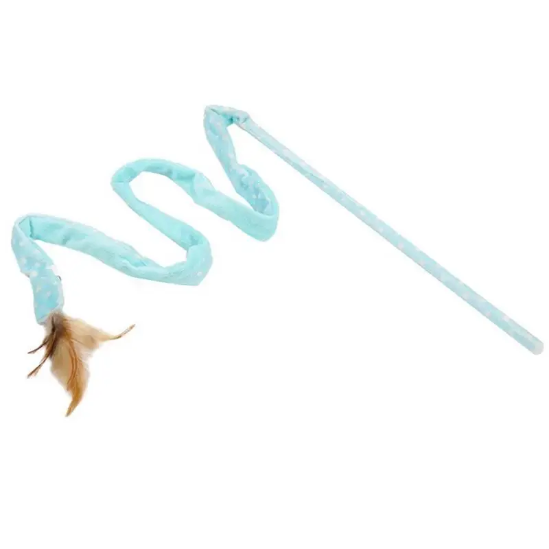 Домашнее животное игрушка для кошки &quotДразнилка&quot игрушки с вращающимся пером