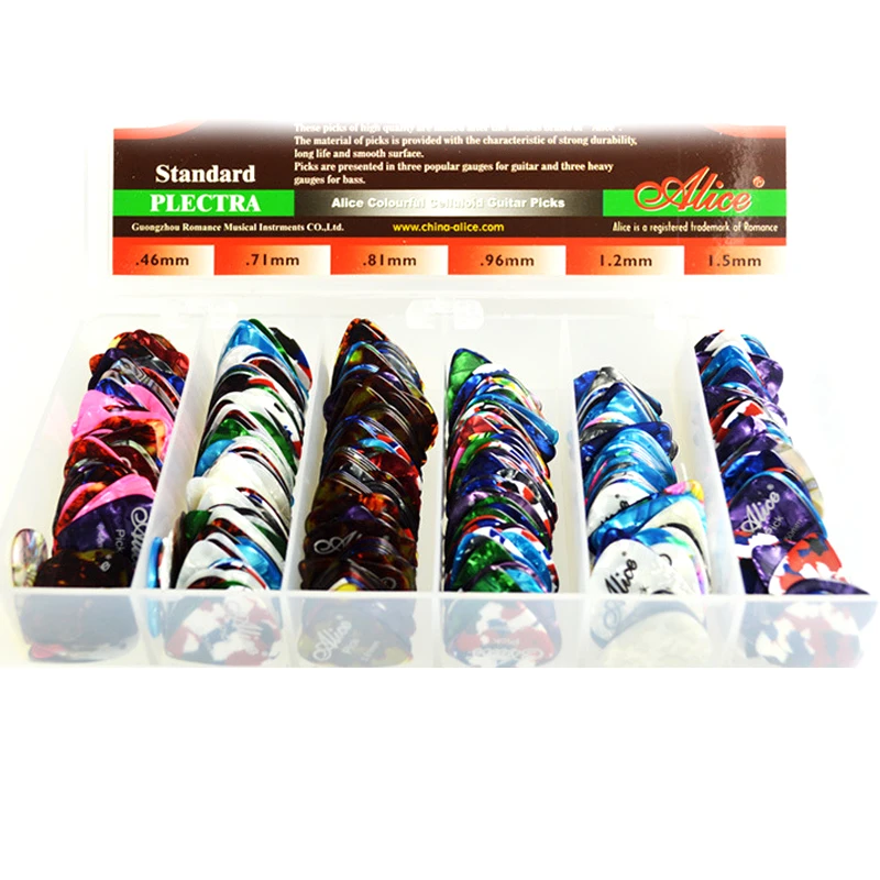 Alice целлулоидная гитара s акустическая электрическая бас-медиатор медиатор