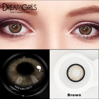 dreamgirls color contact lens for parties brown eye lenses for girls lentes de contacto for everyday use