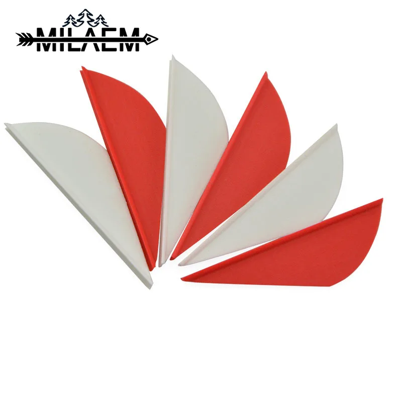 50 шт. 2 дюймовые резиновые перья для стрельбы из лука сделай сам бесплатной резки