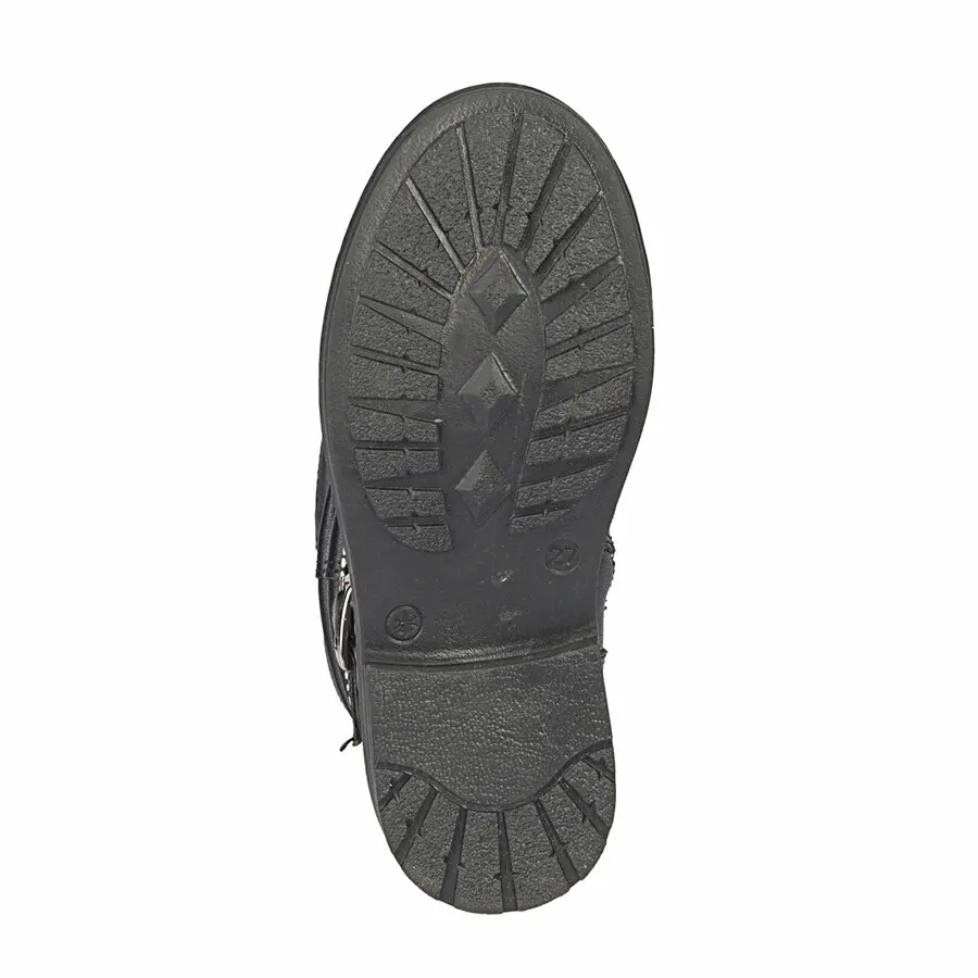 

Boots For Kids Girls Pink Step Souly-1 Black Girl Boots