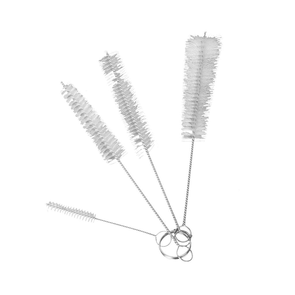 

Bottles Brushes Baby Sponge Glass Cleaner Cleaning Brushes 4 Sizes Set