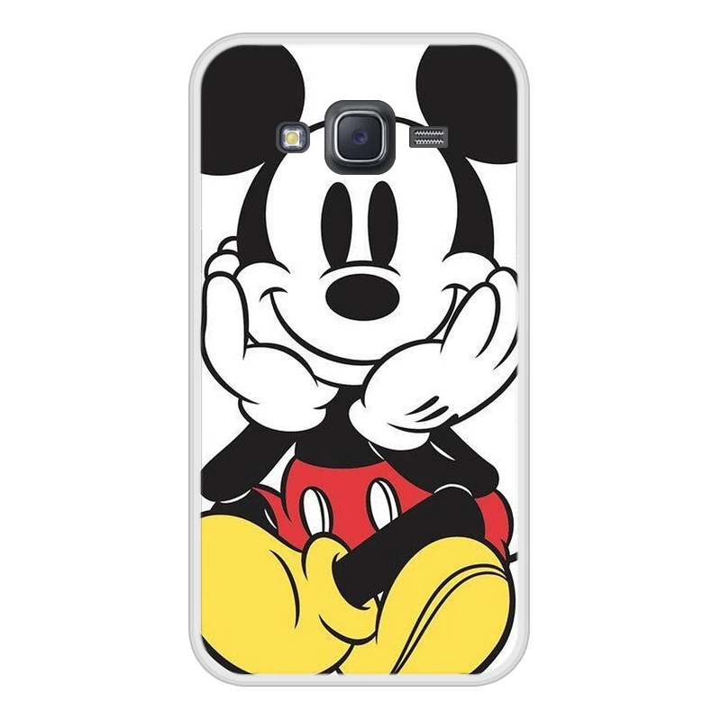 Phone Case for Samsung Galaxy J5 2015 Soft Silicone TPU Mickey Minnie Pattern Printing Coque In Stock |