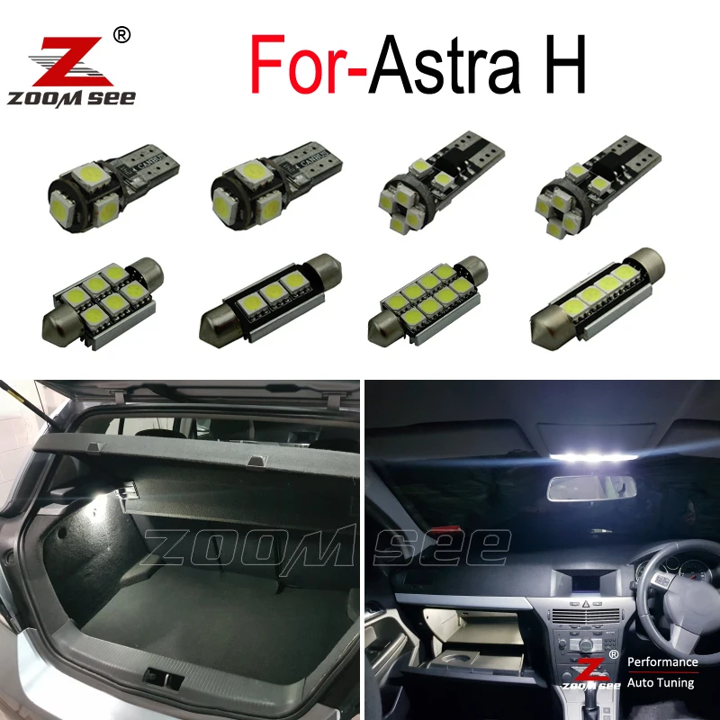 13 шт. светодиодные лампы для внутреннего освещения чтение купольная карта лампа