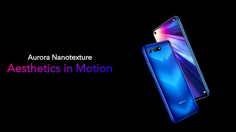 DHL Быстрая Honor V20 4G LTE мобильный телефон Kirin 980 Android 9,0 6," ips 2310X1080 8 Гб ram 256 ГБ rom МП NFC